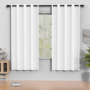 Light Gray Blackout Curtains 52 x 72 inch